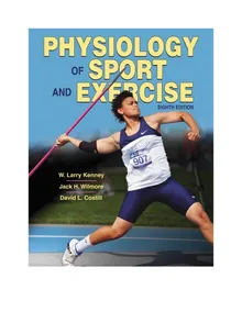 Physiology of Sport and Exercise 8th Edition HKPropel Access—Emporia State University