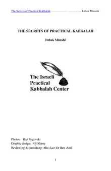 The Secrets of Practical Kabbalah: Improving Your Daily Life